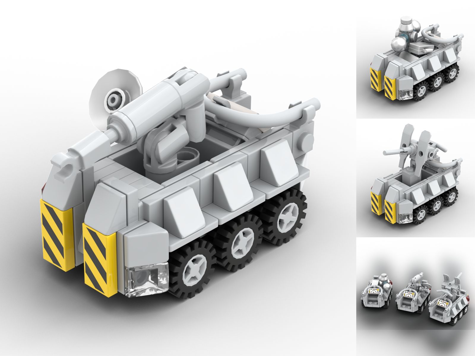 Stargate SG-1 MALP MK II (84 Teile), Stargate SG-1 FRED (86 Teile) & Stargate SG-1 MAT (85 Teile) — 19. Detember 2021