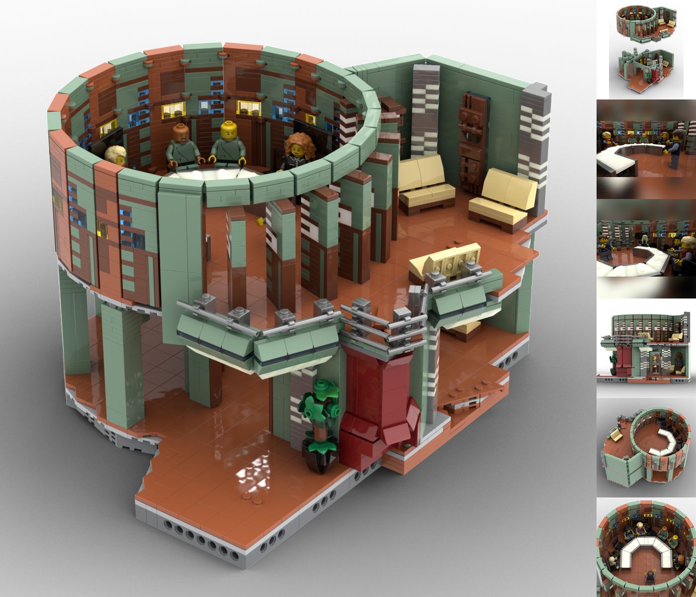 Stargate Atlantis Conference Room (2924 Teile) &mdash; 4. Februar 2022