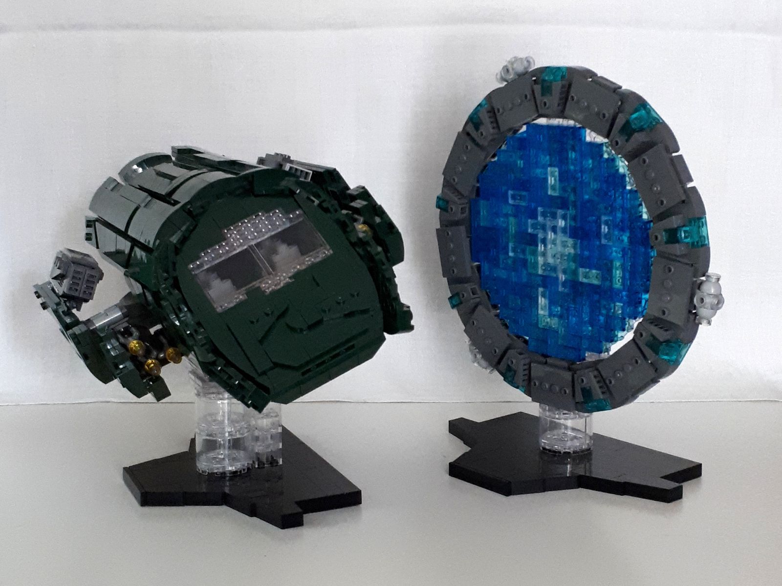 1.800 Teile kombiniert — #GoBricks #LEGO #Klemmbausteine #Stargate #Atlantis #PuddleJumper — 14. Mai 2022