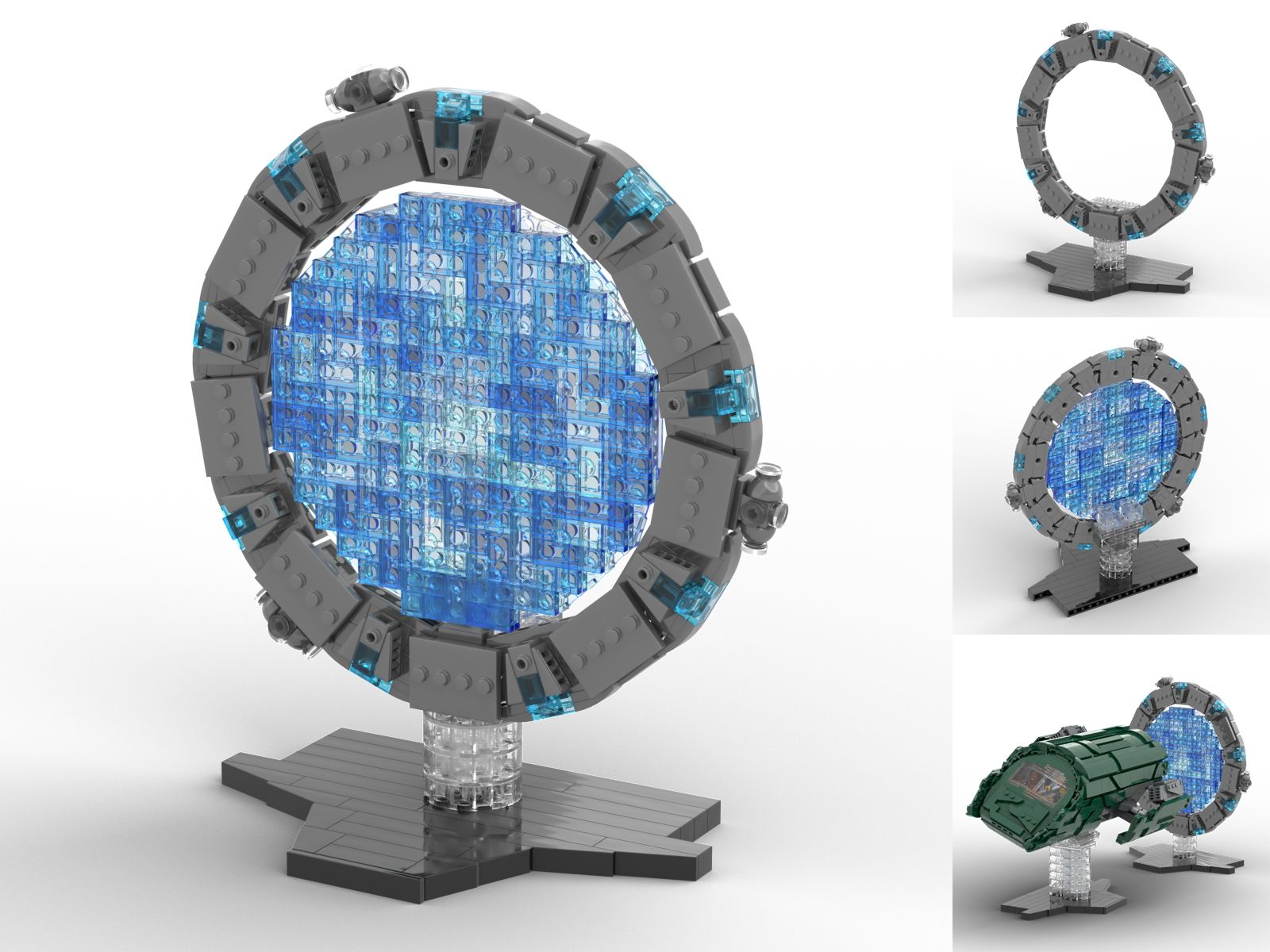 Stargate Atlantis Spacegate (486 Teile) &mdash; 28. Mai 2022