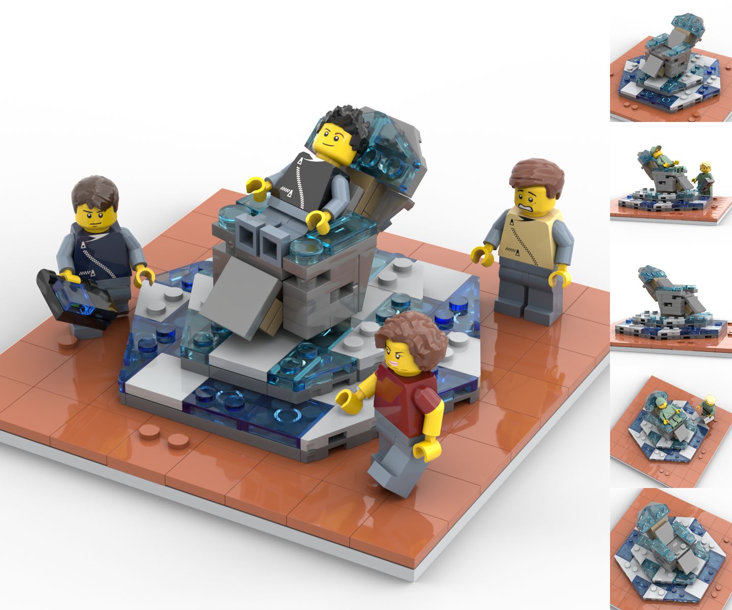 Stargate SG-1 & Stargate Atlantis Ancient Control Chair (237 Teile) &mdash; 25. Oktober 2022