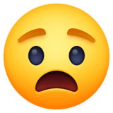 😧 Emoji (Anguished face)