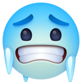 🥶 Emoji (Freezing face)