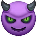 😈 Emoji (Smiling face with evil horns)