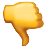 👎 Emoji (Thumbs down)