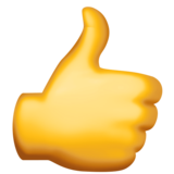 👍 Emoji (Thumbs up)