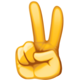 ✌ Emoji (Victory hand)