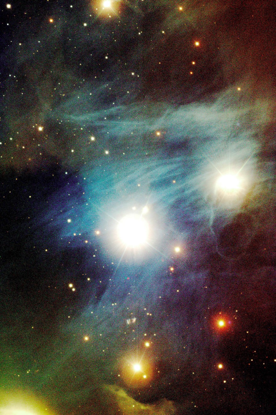 Himmlisch gekritzelte Notizen