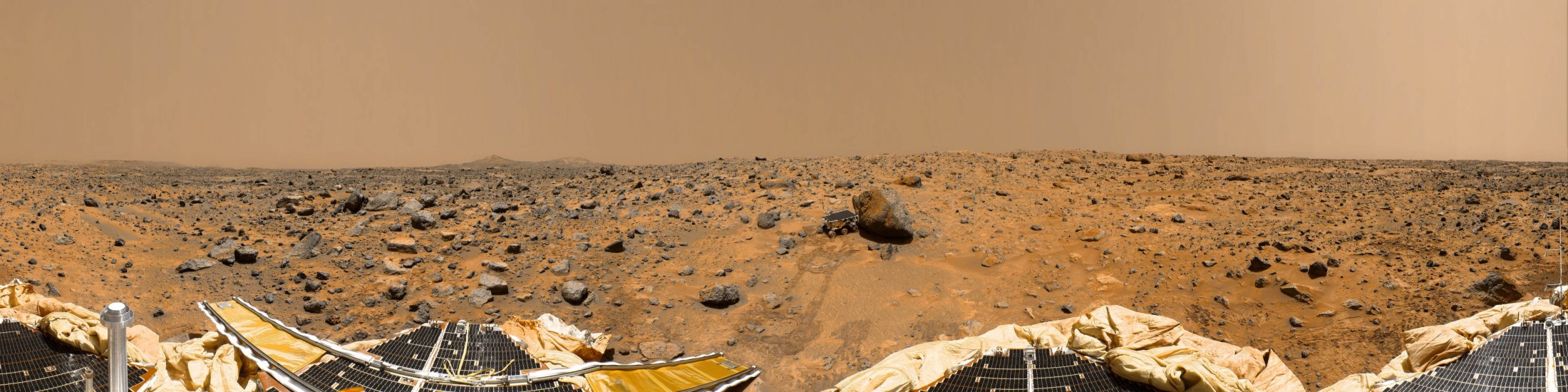 Panorama für die Gallerie des «Mars Pathfinder»