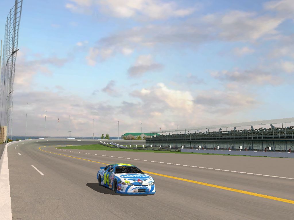 &hellip; Erster auf der Strecke (Ausgang Kurve 2)