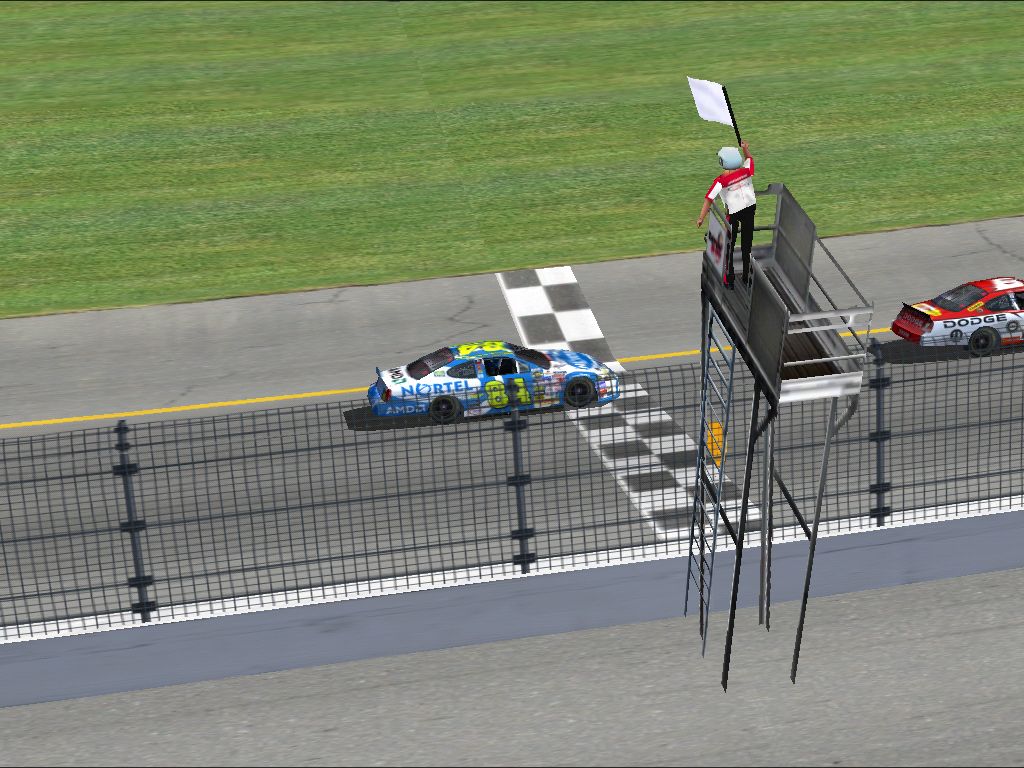 Weiße Flagge! Nur noch eine Runde!