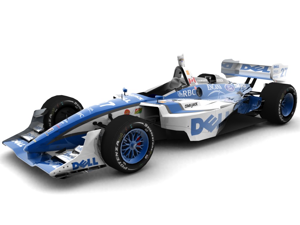 2006 Conquest Racing, #27, Andrew Ranger, Lola LT B03/00, Ford-Cosworth XFE, Bridgestone Potenza, Dell (Blick von vorn, links)