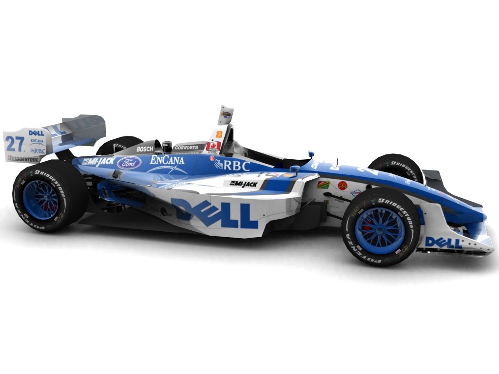 2006 Conquest Racing, #27, Andrew Ranger, Lola LT B03/00, Ford-Cosworth XFE, Bridgestone Potenza, Dell (Blick seitlich, rechts)