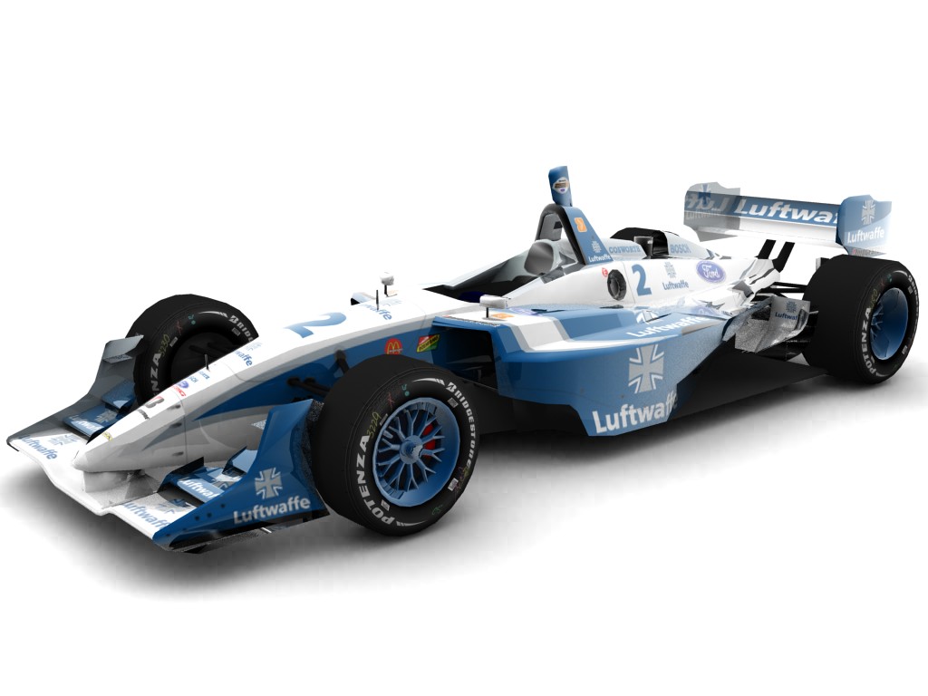 2006 Team Luftwaffe, #2, Dirk Ruhnke, Lola LT B03/00, Ford-Cosworth XFE, Bridgestone Potenza, Luftwaffe (Blick von vorn, links)