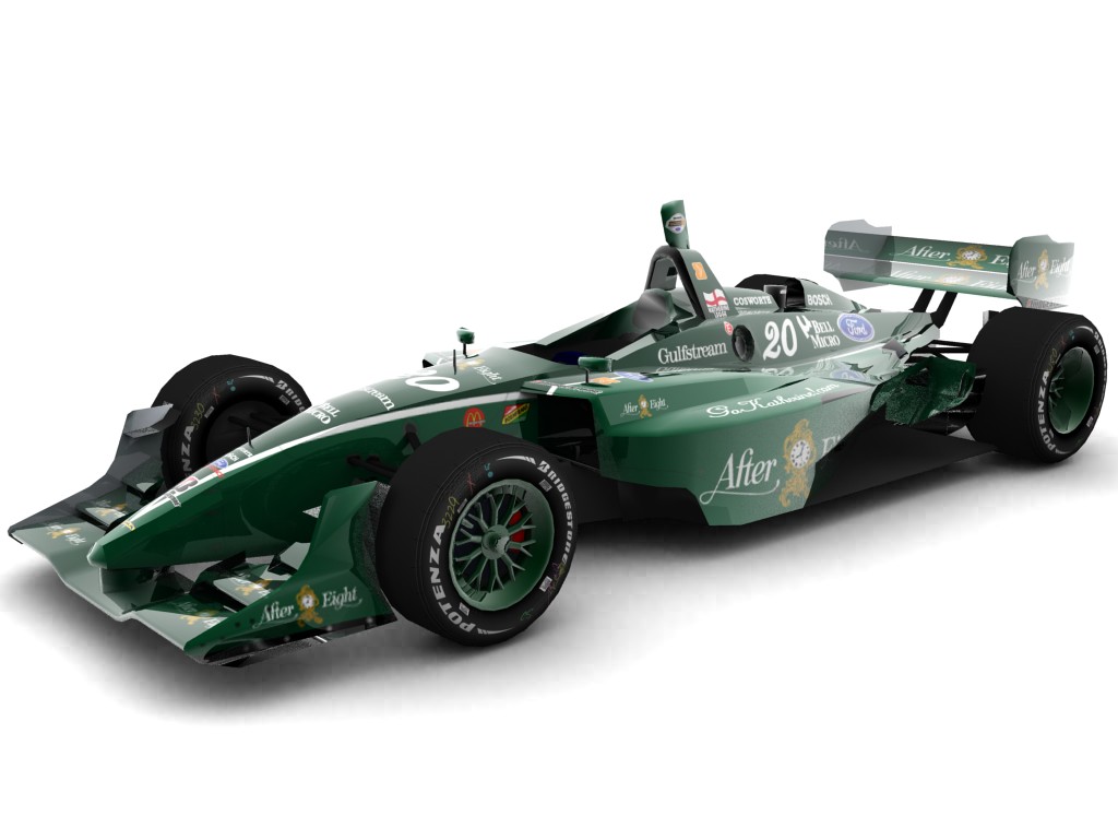 2006 PKV Racing, #20, Katherine Legge, Lola LT B03/00, Ford-Cosworth XFE, Bridgestone Potenza, After Eight (Blick von vorn, links)