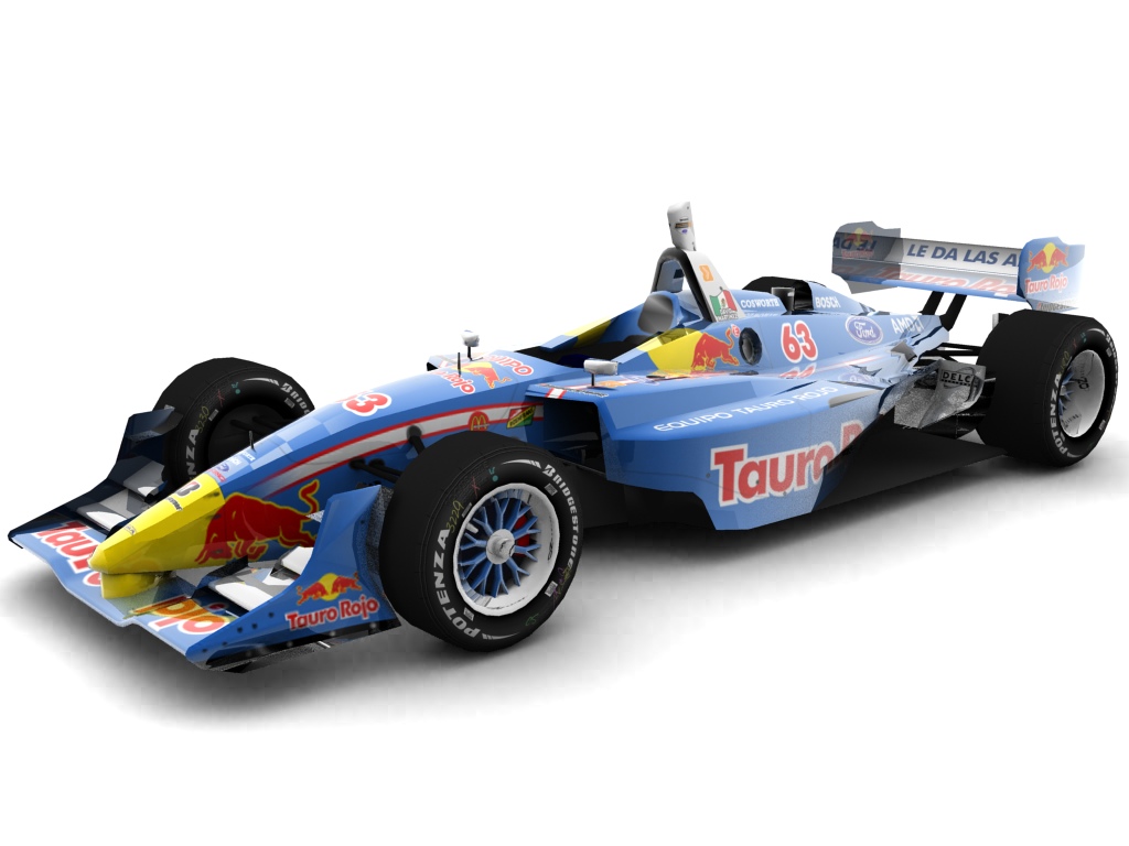 2006 Equipo Tauro Rojo, #63, David Martinez, Lola LT B03/00, Ford-Cosworth XFE, Bridgestone Potenza, Red Bull (Blick von vorn, links)