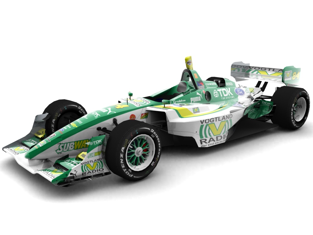 2006 Stannigel Vogtland Racing, #84, Alexander Stannigel, Lola LT B03/00, Ford-Cosworth XFE, Bridgestone Potenza, Vogtlandradio (Blick von vorn, links)