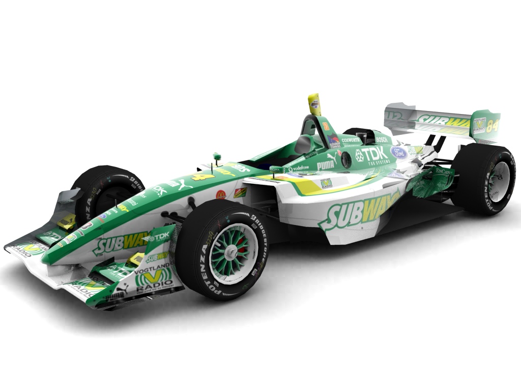 2006 Stannigel Vogtland Racing, #84, Alexander Stannigel, Lola LT B03/00, Ford-Cosworth XFE, Bridgestone Potenza, Subway (Blick von vorn, links)