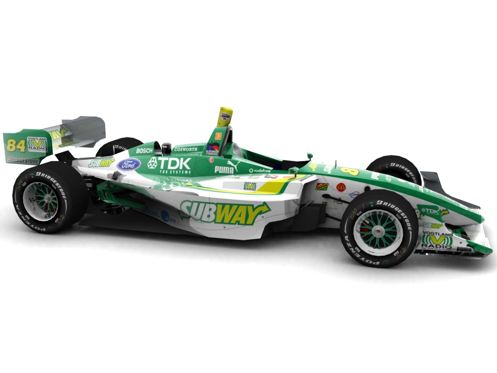 2006 Stannigel Vogtland Racing, #84, Alexander Stannigel, Lola LT B03/00, Ford-Cosworth XFE, Bridgestone Potenza, Subway (Blick seitlich, rechts)