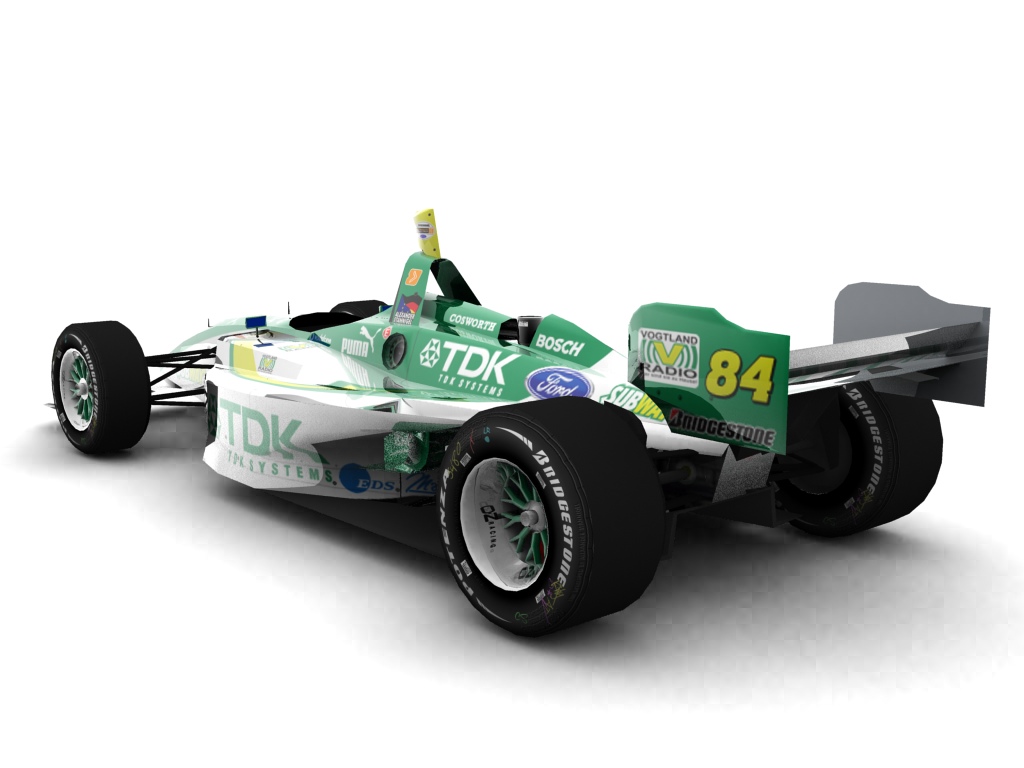 2006 Stannigel Vogtland Racing, #84, Alexander Stannigel, Lola LT B03/00, Ford-Cosworth XFE, Bridgestone Potenza, TDK (Blick von hinten, links)