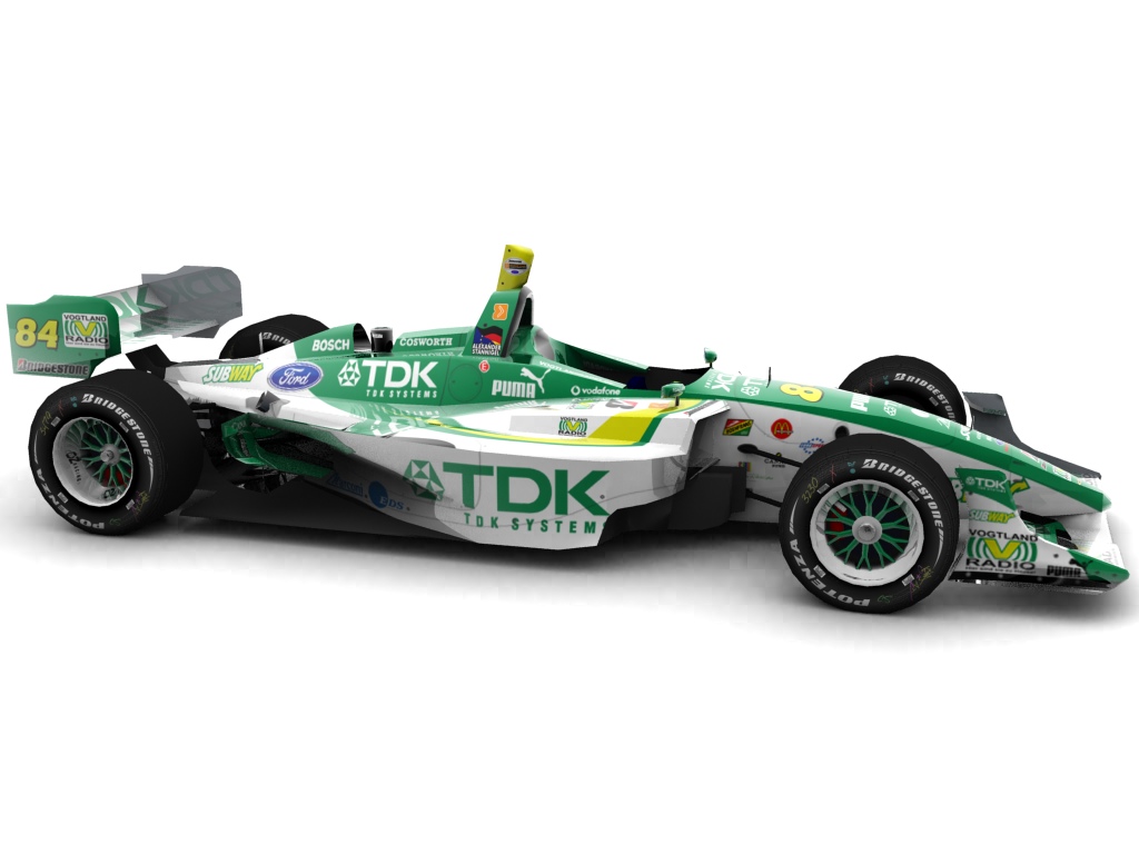 2006 Stannigel Vogtland Racing, #84, Alexander Stannigel, Lola LT B03/00, Ford-Cosworth XFE, Bridgestone Potenza, TDK (Blick seitlich, rechts)