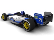 2010 OWWnet Racing Team, 71, Tino Herrmann, OpenWheelWorld.net Gold/Panoz Elan DP01/Cosworth XFE/Bridgestone Potenza