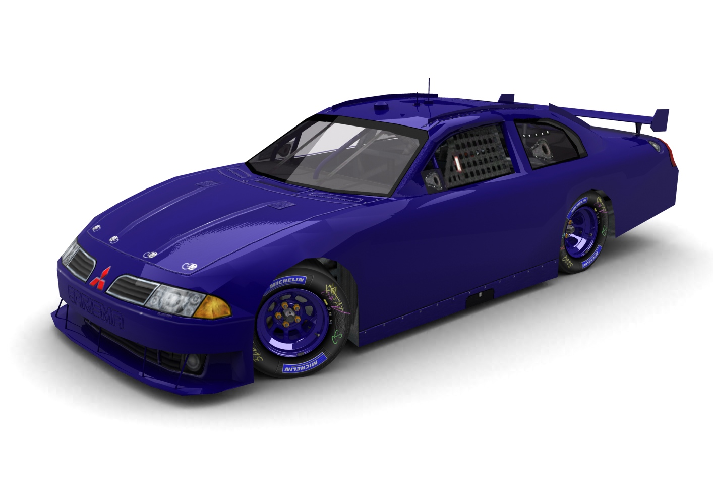 Mitsubishi &laquo;Carisma 2009 NASCAR Sprint Cup Series Edition&raquo; für den Car of Tomorrow Mod von Simodified.