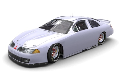 Mitsubishi «Carisma 2009 NASCAR Nationwide Series Edition» für den Cup Series Mod von Papyrus und den Grand National Mod von Project Wildfire.