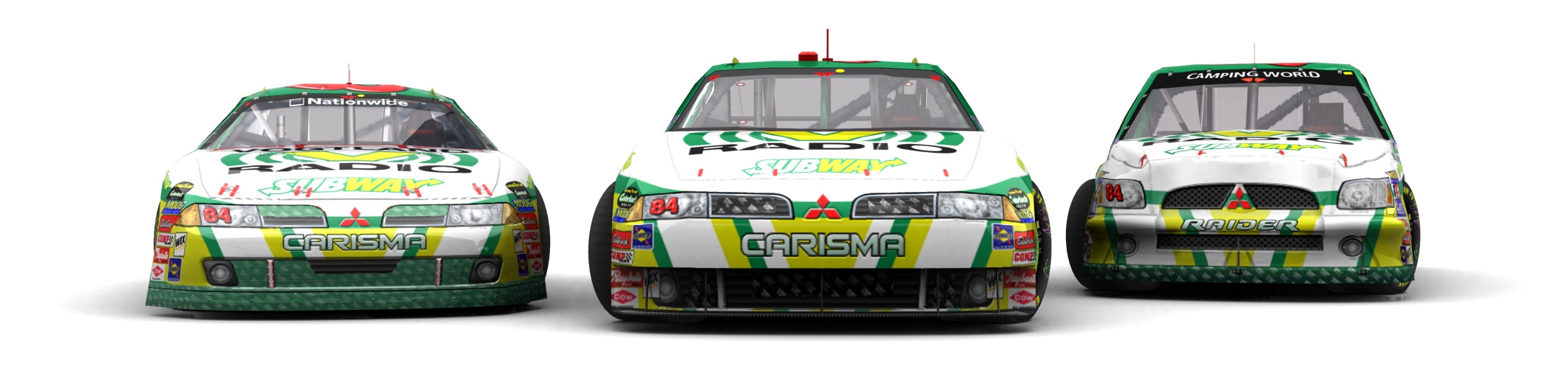 Stannigel Vogtland Racing, NASCAR Team 2010, Carisma (Cup), Carisma (National) & Raider (Truck) (2⁄6)