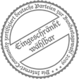Die Internet-Community zertifiziert deutsche Parteien zur Bundestagswahl 2009: Eingeschränkt Wählbar
