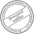 Die Internet-Community zertifiziert deutsche Parteien zur Bundestagswahl 2009: Prinzipiell Wählbar